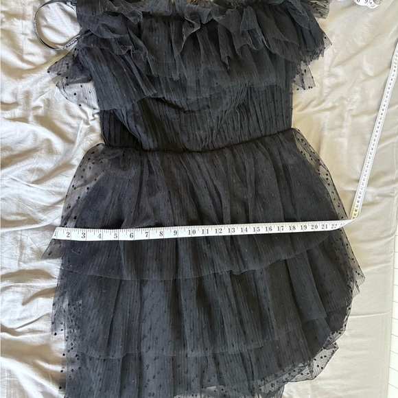 Zac Posen Chic Evening Black Dress Size 10 - Picture 6 of 7